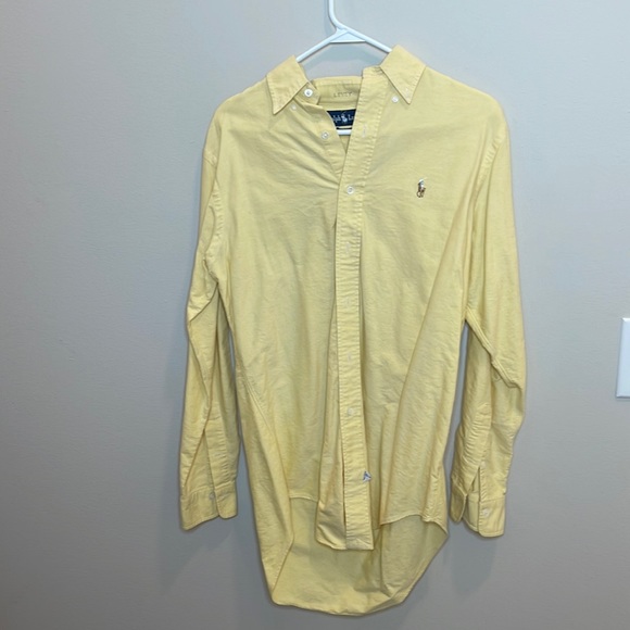 Ralph Lauren Other - Yellow Ralph Lauren Oxford Shirt Size 15-33